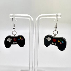 Video Game Controller Earrings - Dangle Earrings - Gamer Earrings - RPG Earrings